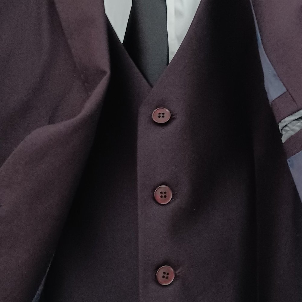 Complet 3 pièces prune comme neuf